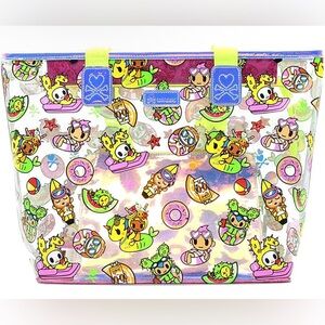 Tokidoki Pool Party Clear Beach Tote